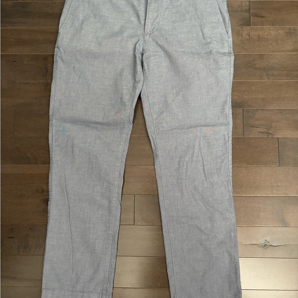 Light Blue Casual Pants